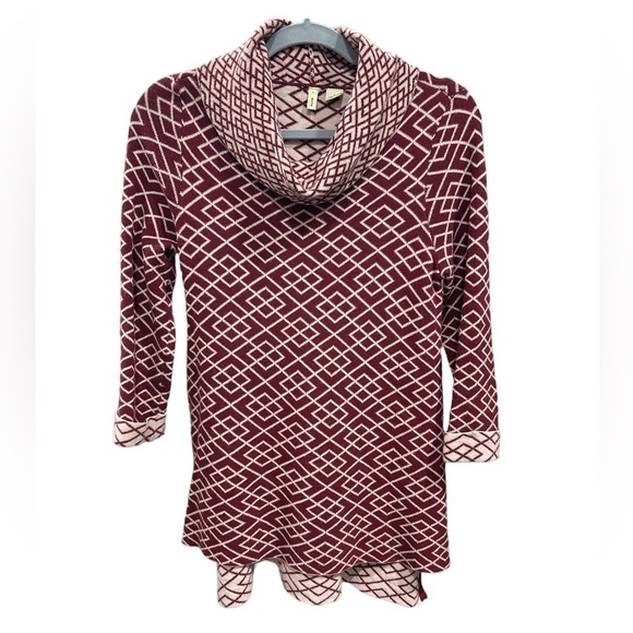 Moth Anthropologie Galena Cowl Neck Alpaca Blend Sweater Size: S - Picture 2 of 7